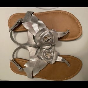 Silver Torrid Sandals